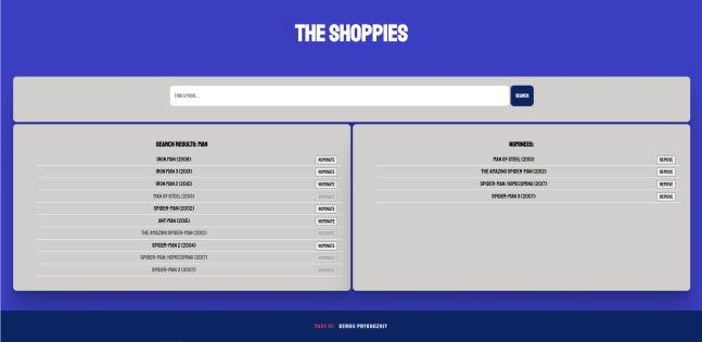 The Shoppies